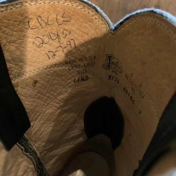 Justin Men’s Kipskin Roper Western Boots - Picture 4 of 14